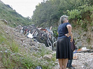 Tragisches Busunglück bei Himara