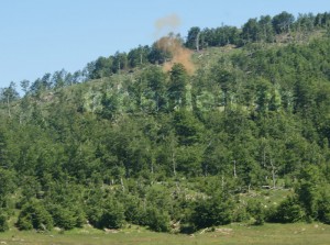 Explosion: Sprengung eines Bunkers