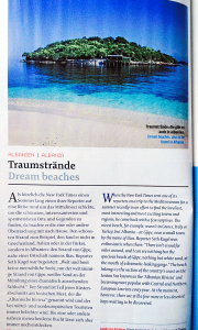 »Traumsträne« - Artikel im Austrian-Airlines-Magazine Skylines