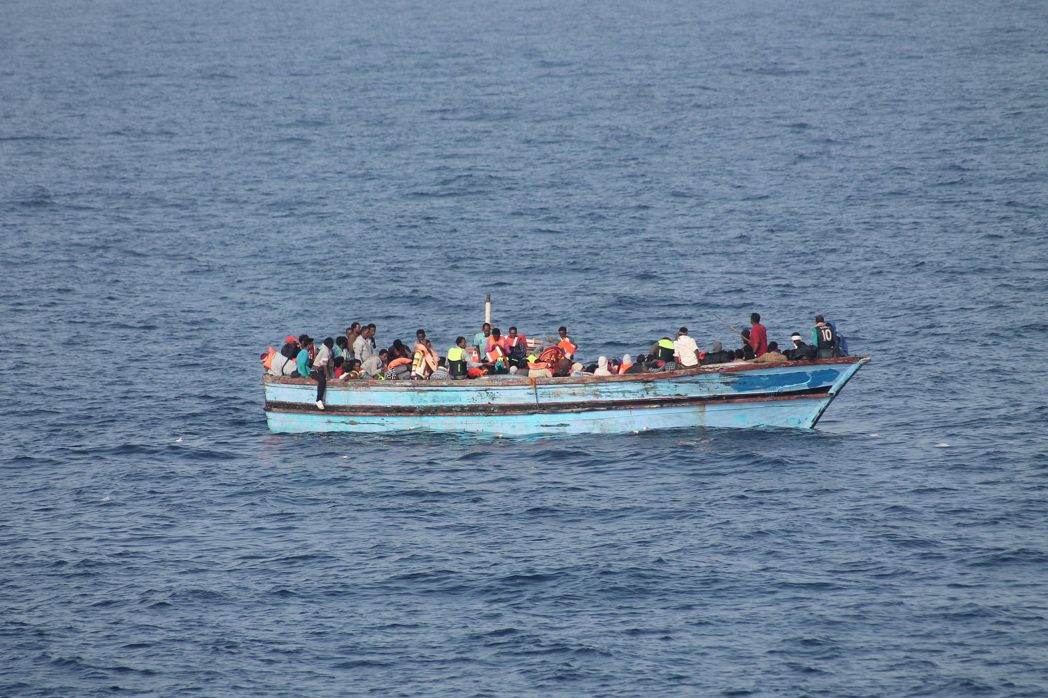 Fluchtlingsboot Im Mittelmeer S Ka Problem